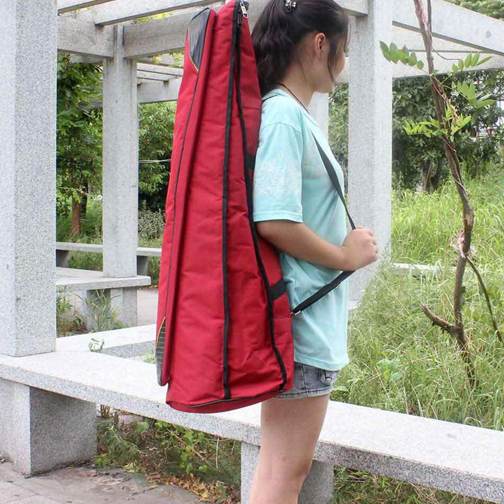 

Durable Waterproof Oxford Cloth Trombone Bag Thickened Portable Case Storage Red Accessories High Density