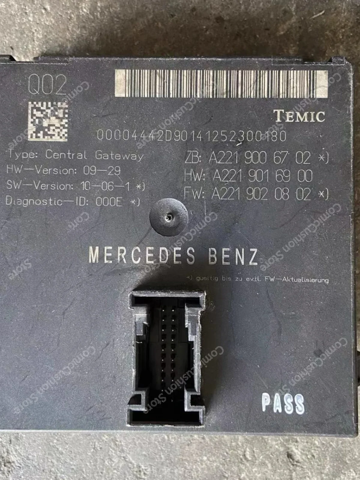 

Применимо к модулю центрального шлюза S-class W221 S300S350S400S500 компьютер CL216