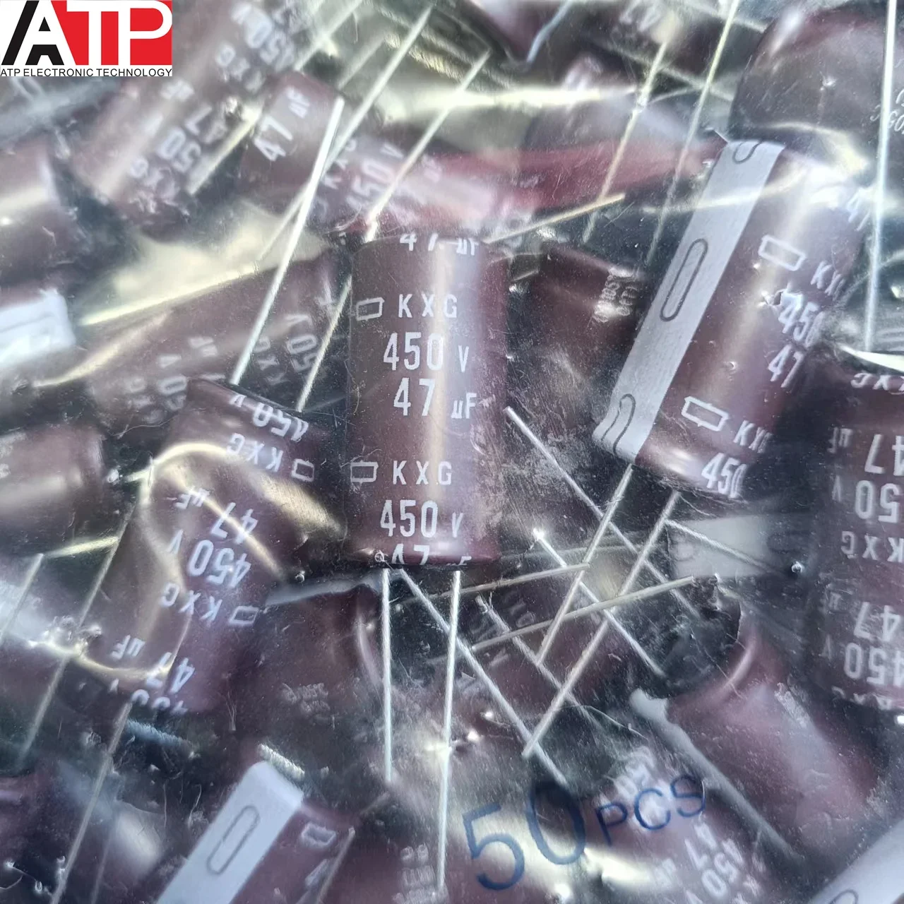 50pcs/lot New Original 450V 47UF 18x25mm NCC Aluminum Electrolytic Capacitors 20% RADIAL EKXG451ELL470MM25S