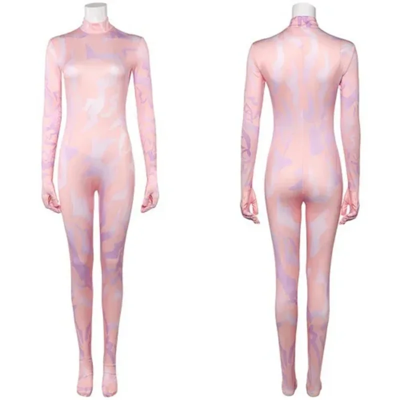 CyMovie KPop Demon Hunters Idol Rumi Zoey Mira Dance Tattoo Cosplay Costume Bodysuit Anime Halloween Carnival Xmas Party