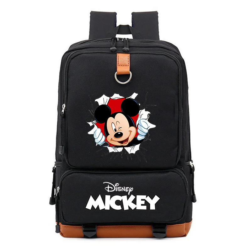 

Disney Mickey Minnie Mouse Backpacks For Boy Girl School Bags Rucksack Teenagers Children Daily Travel Backpack Mochila