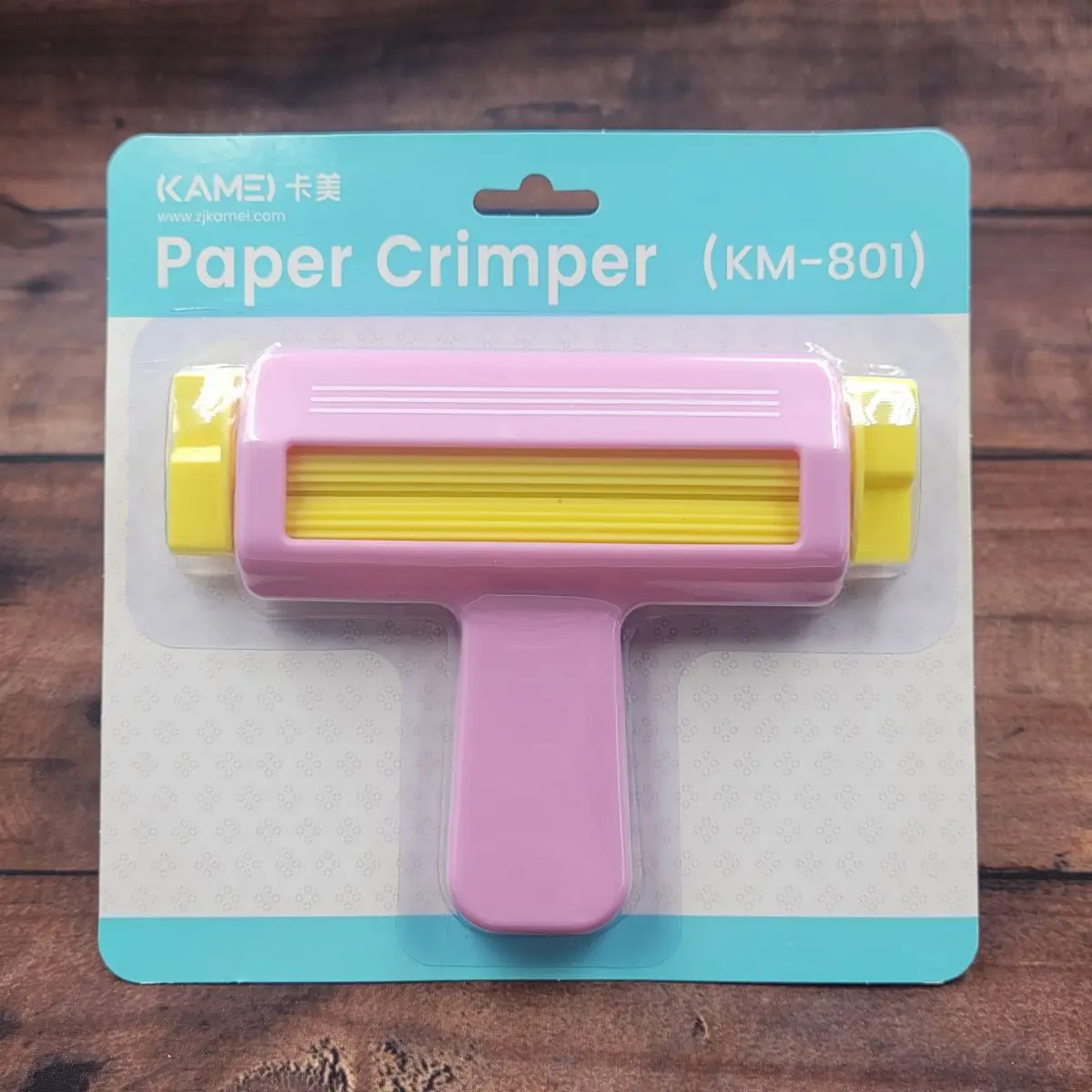 1pc Craft Paper Crimper for Chip Bag Projects, Perfect for Cutting Aluminum Foil, Cardboard and Wax Paper