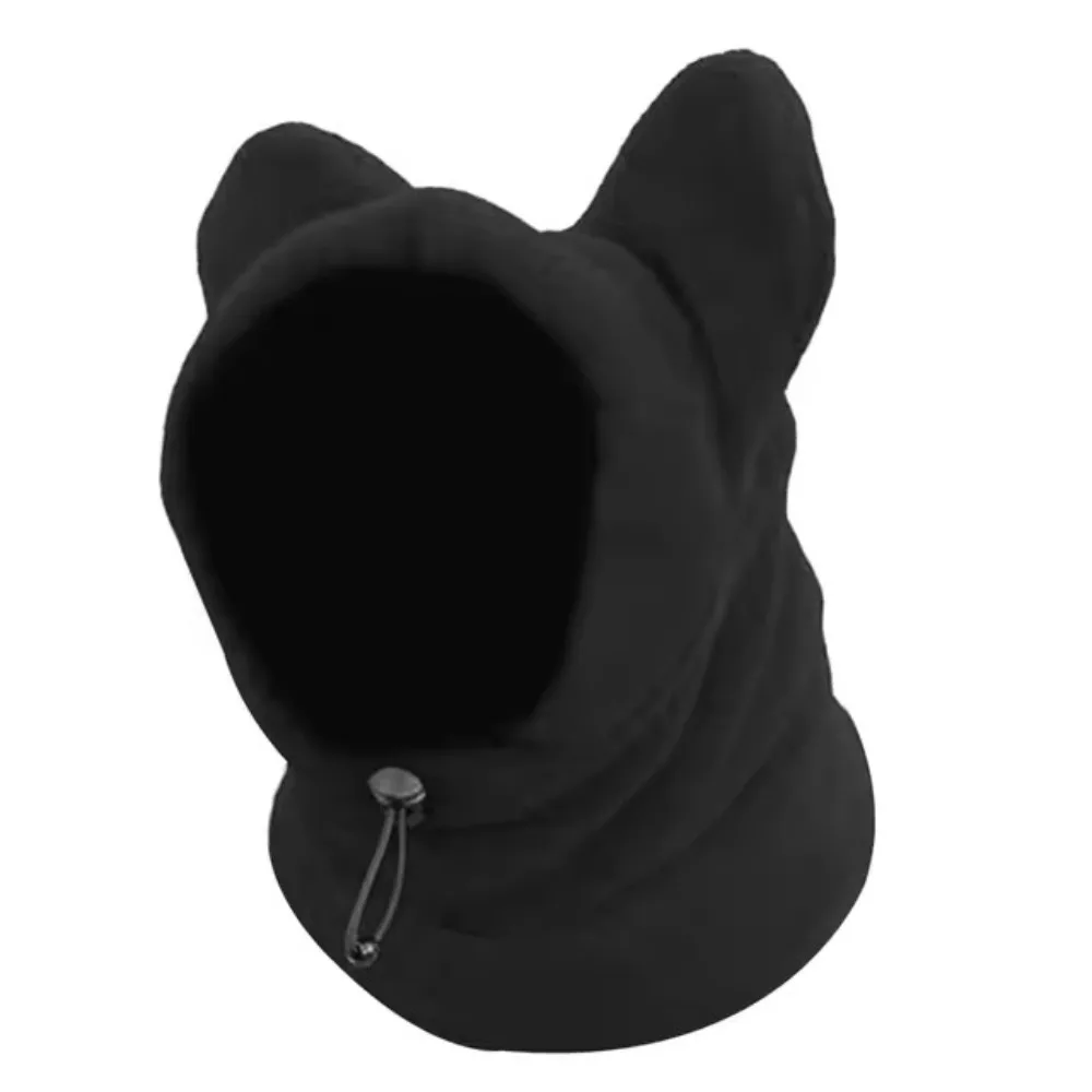 

High Quality Soft Dog's Fleece Bat Hat Warm Adjustable Dog Warmer Ears Hoodie Caps Pet Supplies Pet Headgear Cat Dog Cap
