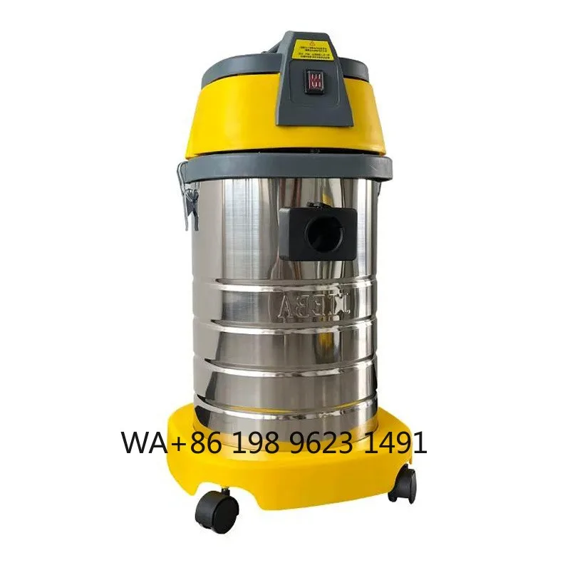 30L High Power Multifunctional Commercial Car Vacuum Cleaner Strong Suction Wet Dry Dual Use for Car Home Cleaning