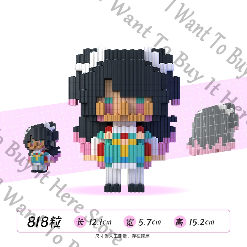 

Anime Wuthering Waves Sanhua Zhezhi Carlotta Montelli Baizhi Youhu LINGYANG Cosplay Ornament Figurine Model Piece Together Gift