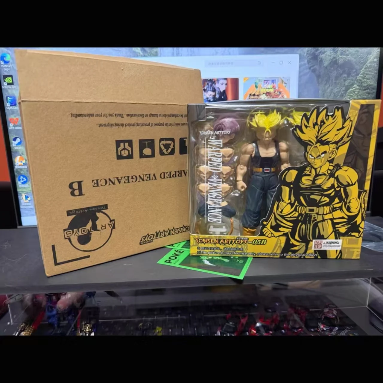 

Фигурки Tonsenarttoys Kamione Dragon Ball Z Super Saiyan SSJ SSJ2 Транкин 05a 05b, второе издание, коллекционные модели игрушек
