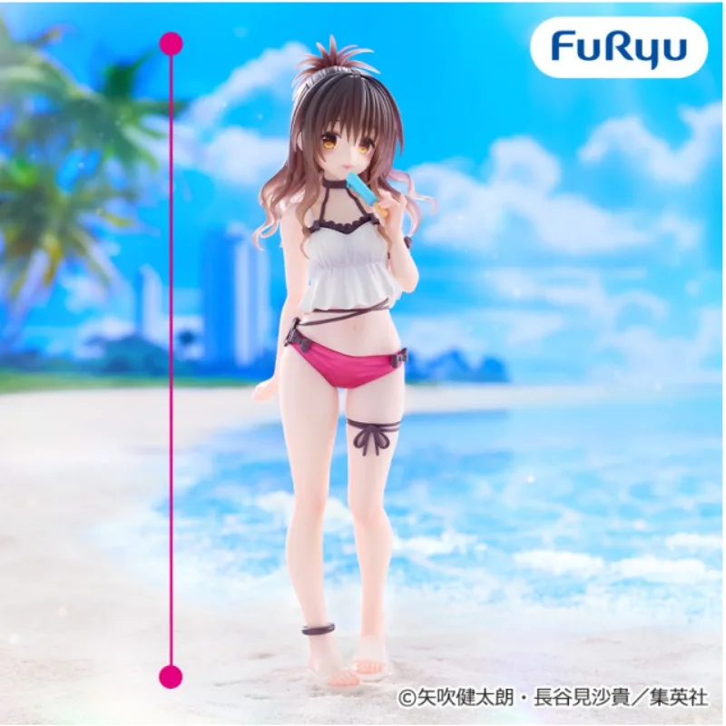 

Original To LOVE Yuuki Mikan Trio-Try-iT Figure PVC Anime Character Model Collection Desktop Decoration Party Gift Toy
