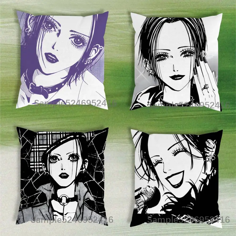 

N-NANA Osaki Anime Cushion Cover Pillow Cover Decor Pillowcase Printed Cushion Case For Couch