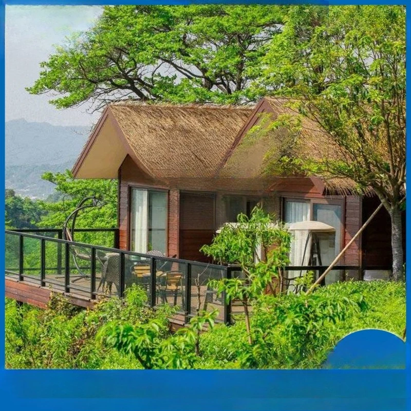 Light steel keel structure holiday chalet B & B hotel, modular house