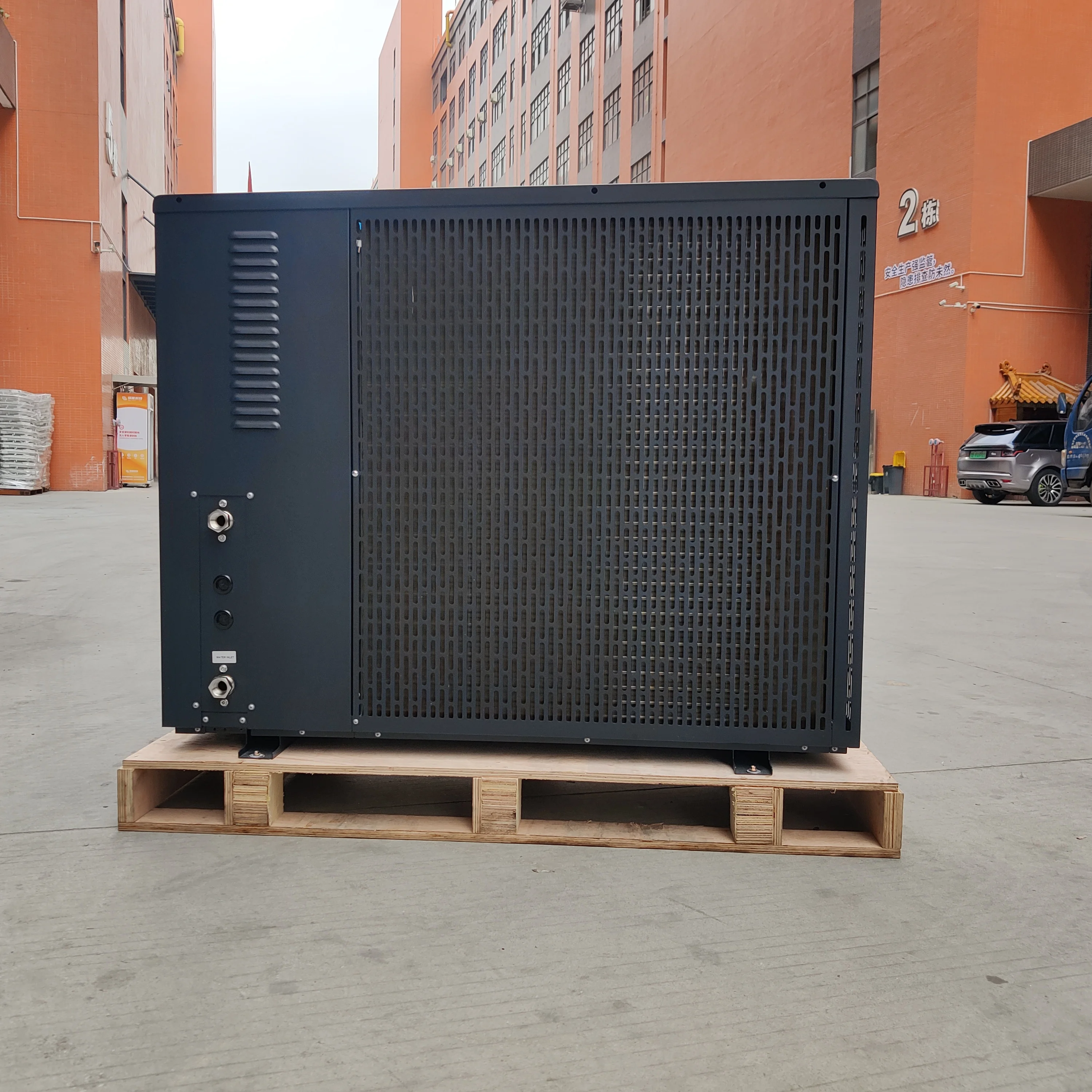 

OEM China Factory R290 10-18kw High Efficiency Energy Saving ERP A++ WIFI Inverter EVI Split Air/Water Source Pump Water 10kw