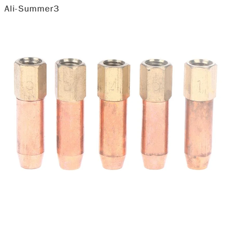 

YH01-2 Насадка для газовой пайки, сварочный аксессуар, наконечник горелки из чистой меди 1. # 2 # 3 # 4 # 5 # Пропан-ацетиленовая кислородная сварка