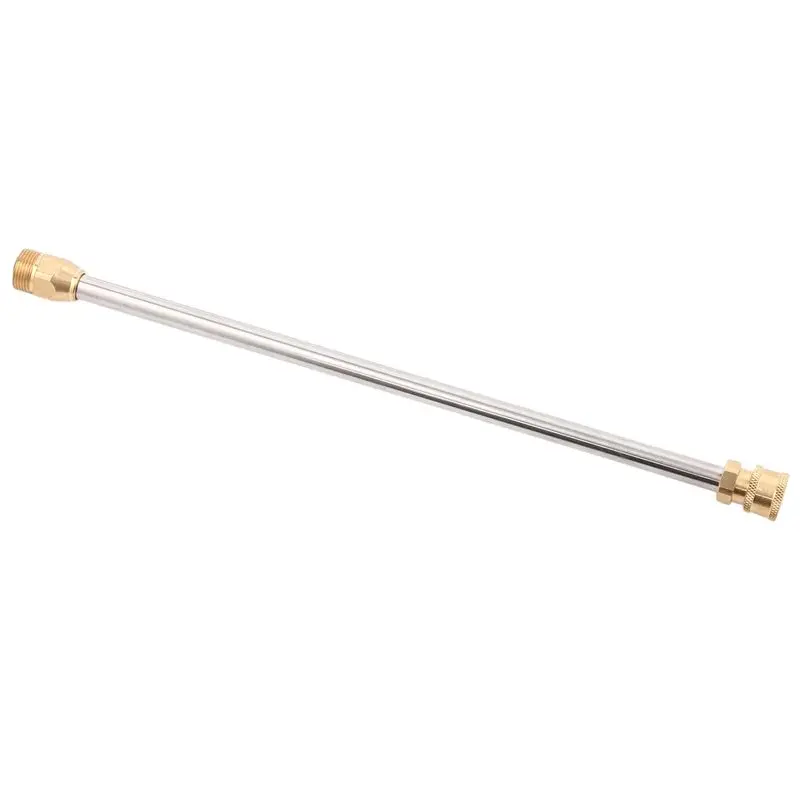 

Премиумная быстроразъемная насадка из нержавеющей стали, насадка для мойки высокого давления, сменная насадка-распылитель, 16 дюймов, 5000 фунтов на квадратный дюйм