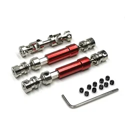 3pcs Metal Drive Shaft CVD Driveshaft For MN128 MN86 MN86S MN86K MN86KS MN G500 1/12 RC Car Upgrade Parts Accessories