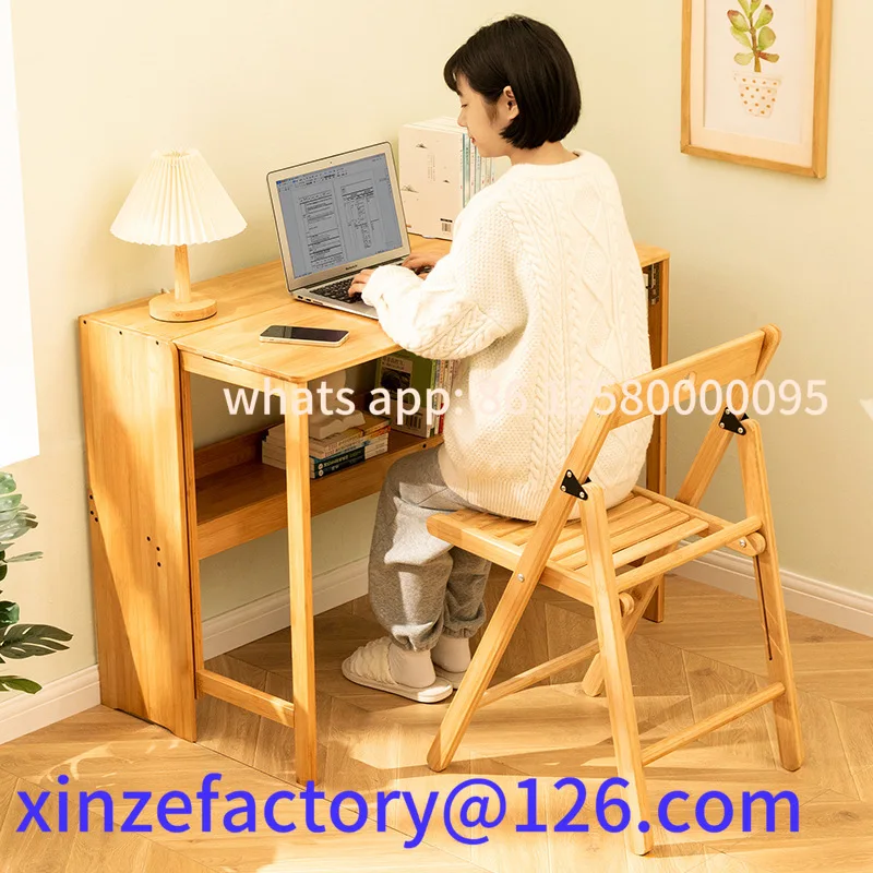 Escritorio plegable personalizable, mesa de ordenador, escritorio para estudiantes, hogar, pequeño escritorio, dormitorio, mesita de noche, banco de trabajo de escritura