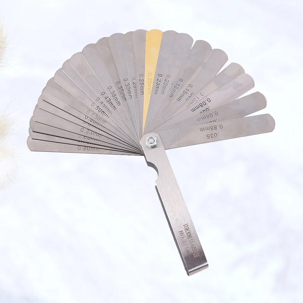 

1pcs String Action Gauge Ruler Stainless Steel For Electric Bass Acoustic Guitar Luthier Tool Measure Fret Height Pickup