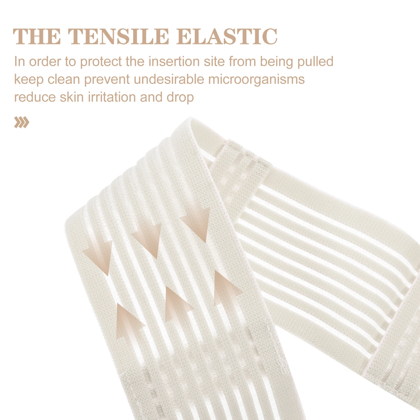 

Elastic Abdominal Dialysis Belt Adjustable Nylon Catheter Fixing Strap Comfortable Concealed Feeding Tube Holder for Patient Use