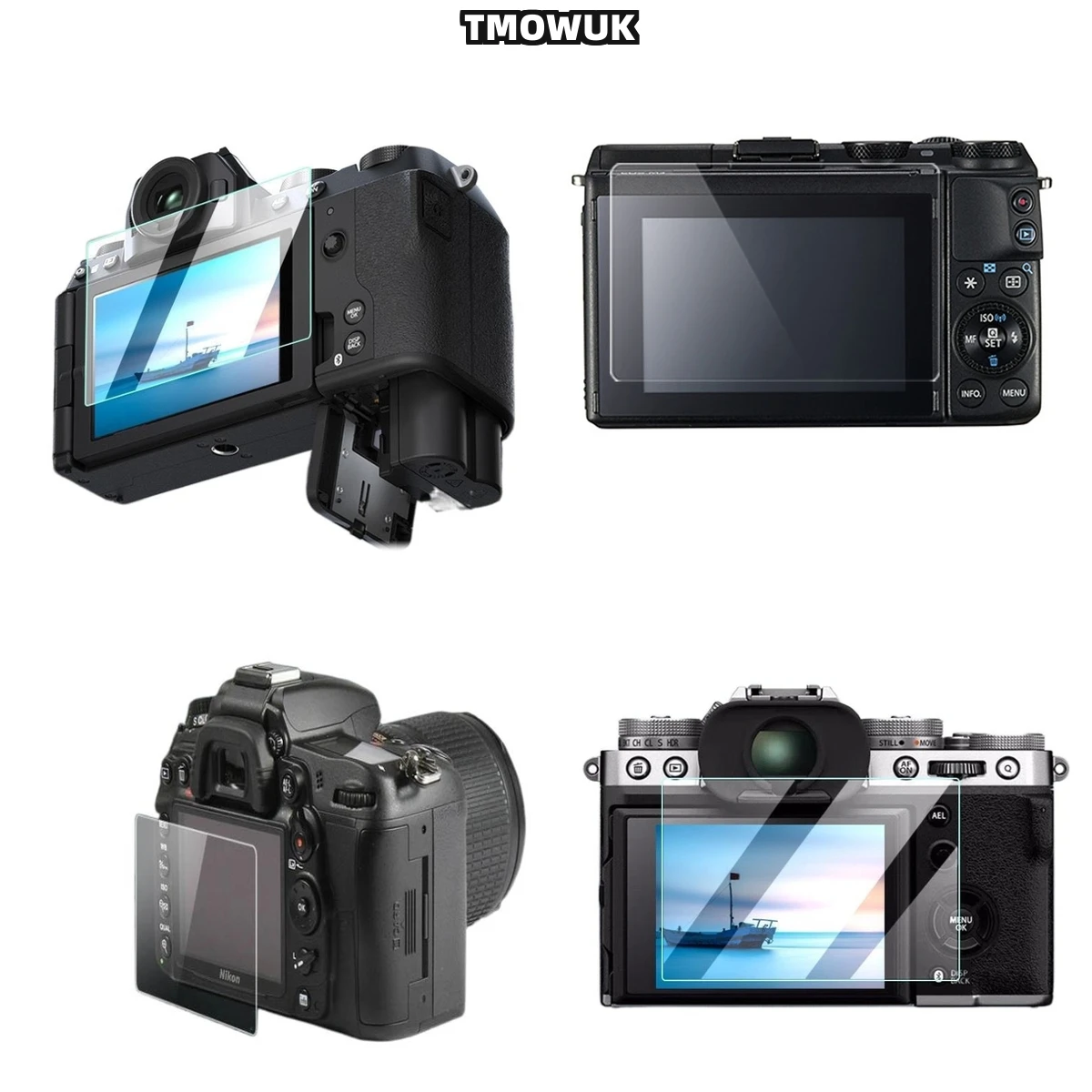 

​​For Fujifilm X-A7 XT2 Shatterproof Tempered Glass Protector - 9H Hardness Anti-Scratch HD Clear Privacy Film With Adhesive​​