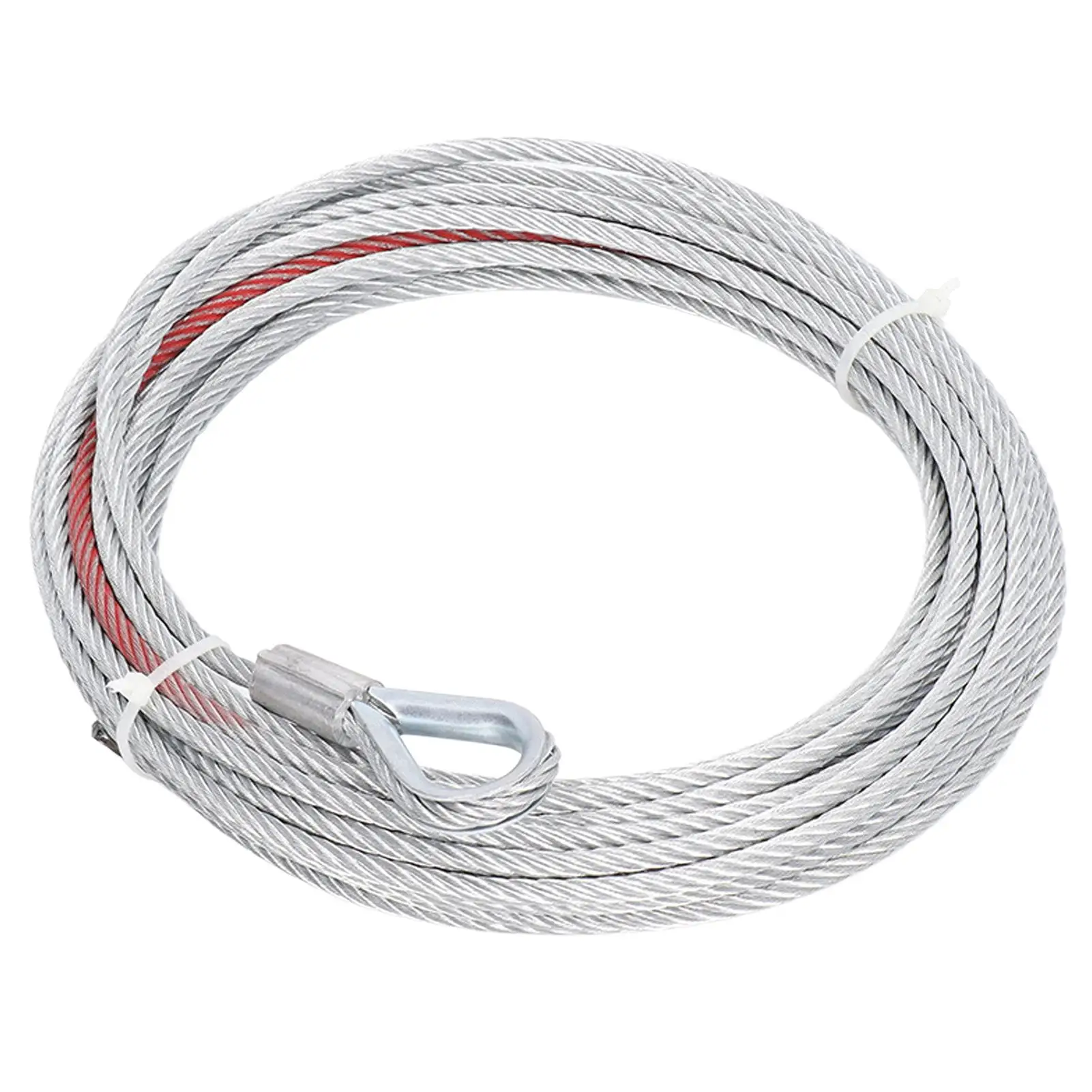 

Stainless Steel Towing Winch Cable 5.5mm Diameter - 4500LBS for trailers /Winches