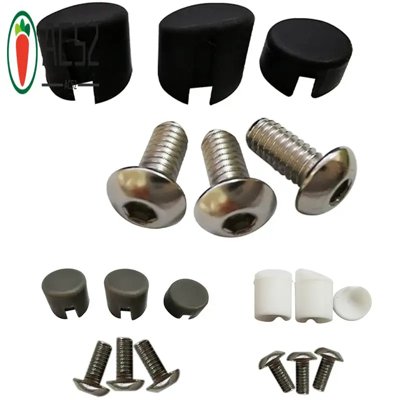 AC52-1Set Scooter Rear Back Fender Mudguard Screw Rubber Cap Screw Plug Cover for XIAOMI M365 Electric Scooter Parts