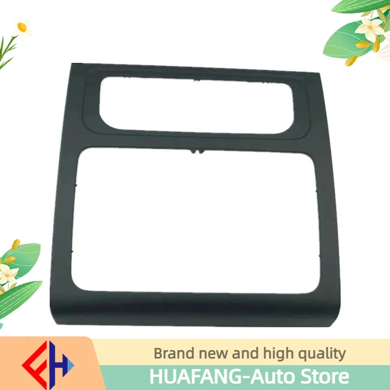 

Original Black Silver Air Conditioning Panel Cd Surround Radio Trim For Touran 2011-2015 1t0858071r High Quality