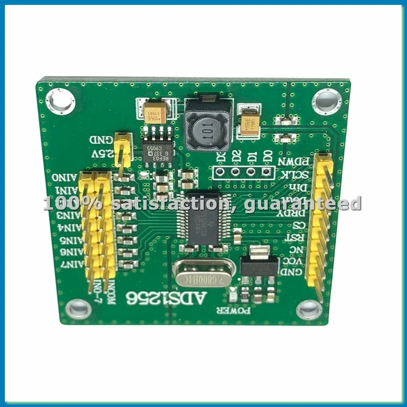 

Высокоточный АЦП ADS1256, 24-битный 8-канальный модуль аналогово-цифрового преобразования - ABFB