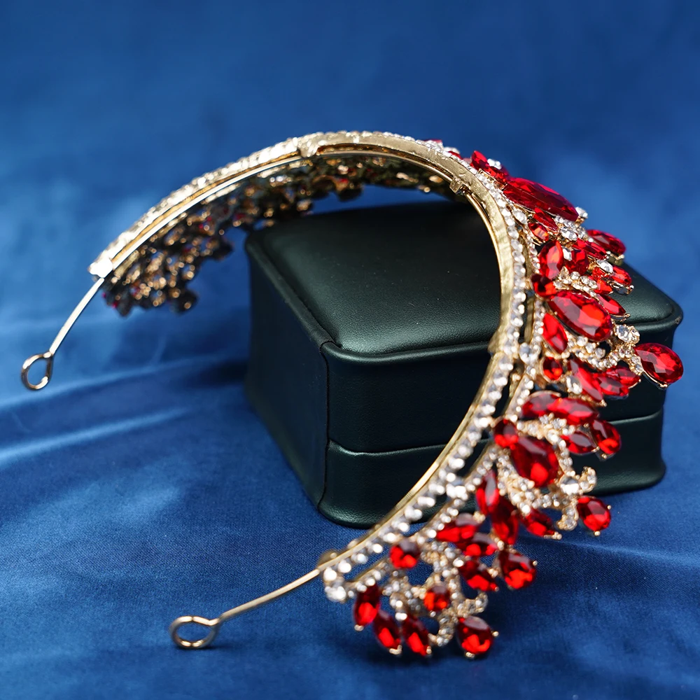 كريستال حجر الراين تاج الزفاف |   اكسسوارات الشعر حفلة موسيقية |   مأدبة تصفيفة الشعر المجوهرات |   الماس عقال الإكليل