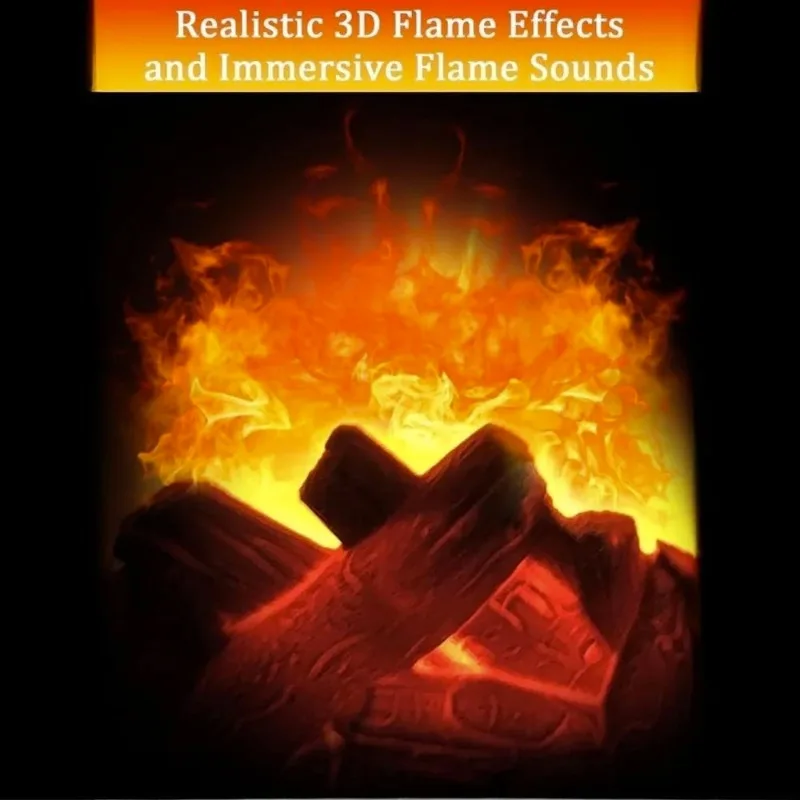 LED Wall-Mounted FireplaceLamp  Flame Lamp Modeling Lamp  Battery powered Holiday decorative lights and Christmas crafts