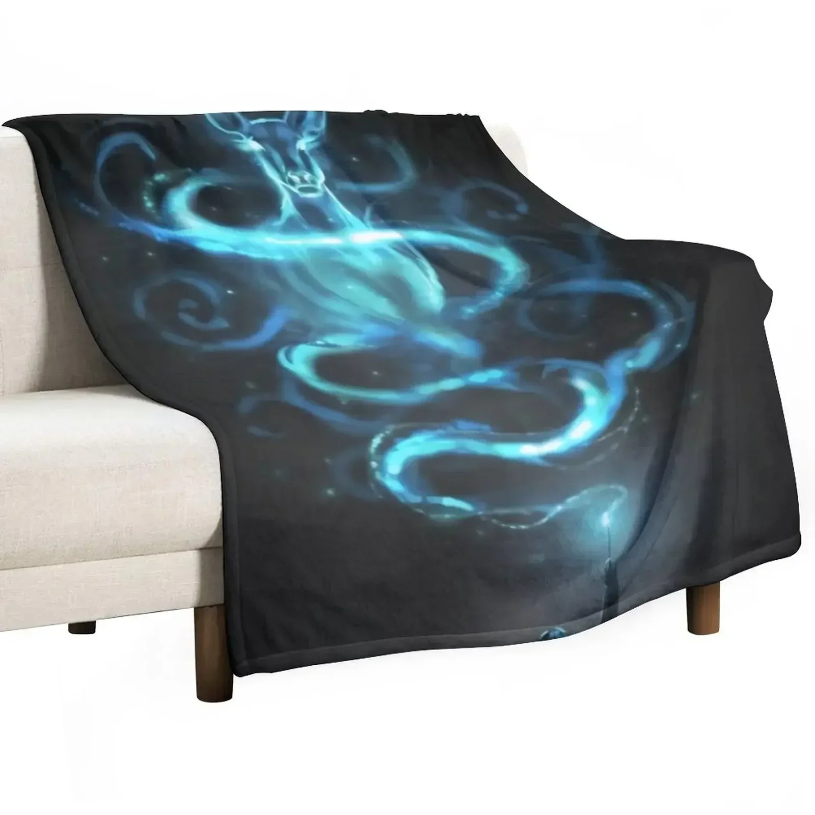 expectopatronum Throw Blanket Luxury Throw Custom Bed Fashionable Sofa Blankets