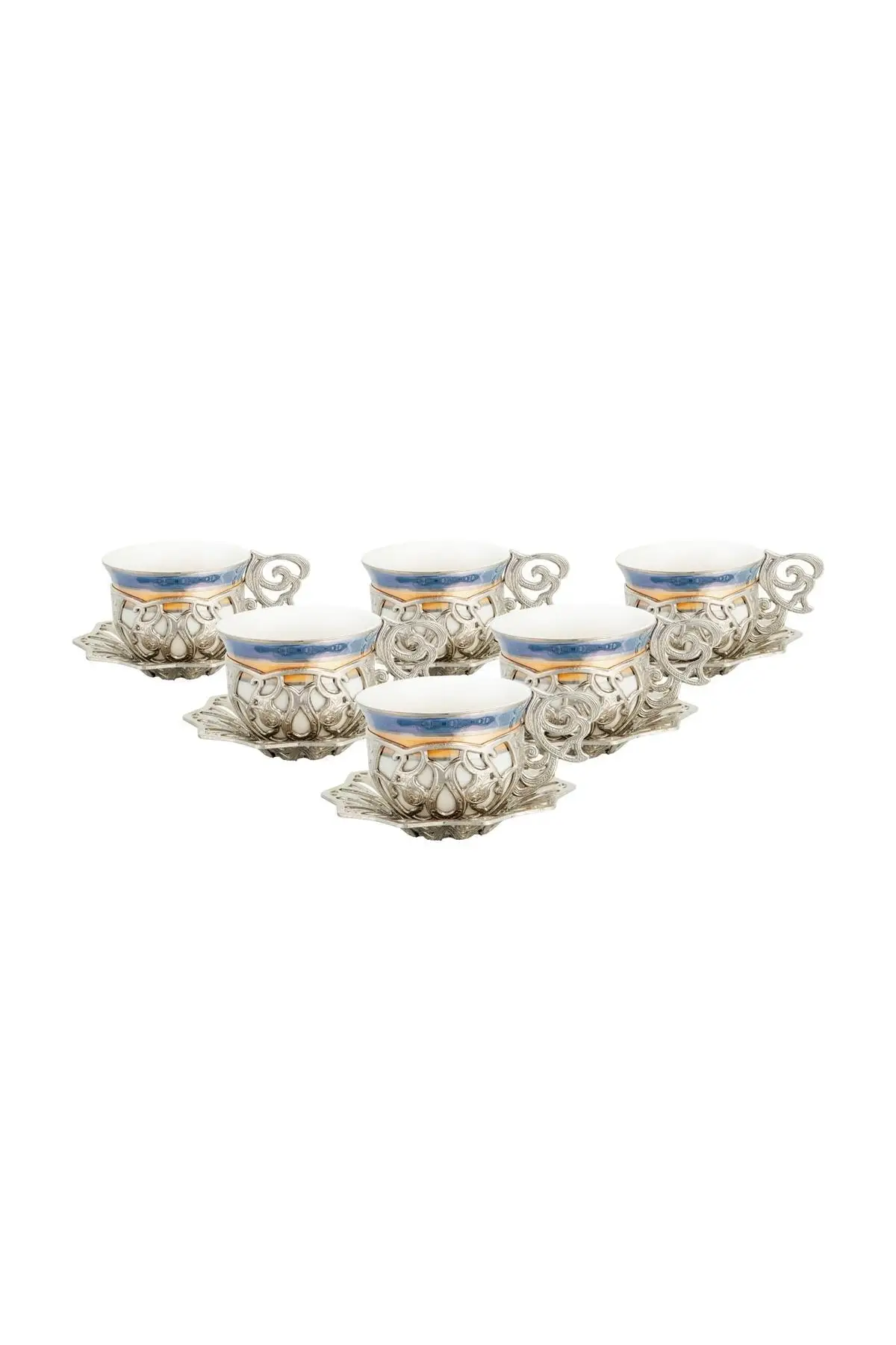 

Coffee presentation set. Luxury cup set cup set Cooper Luxury Cups