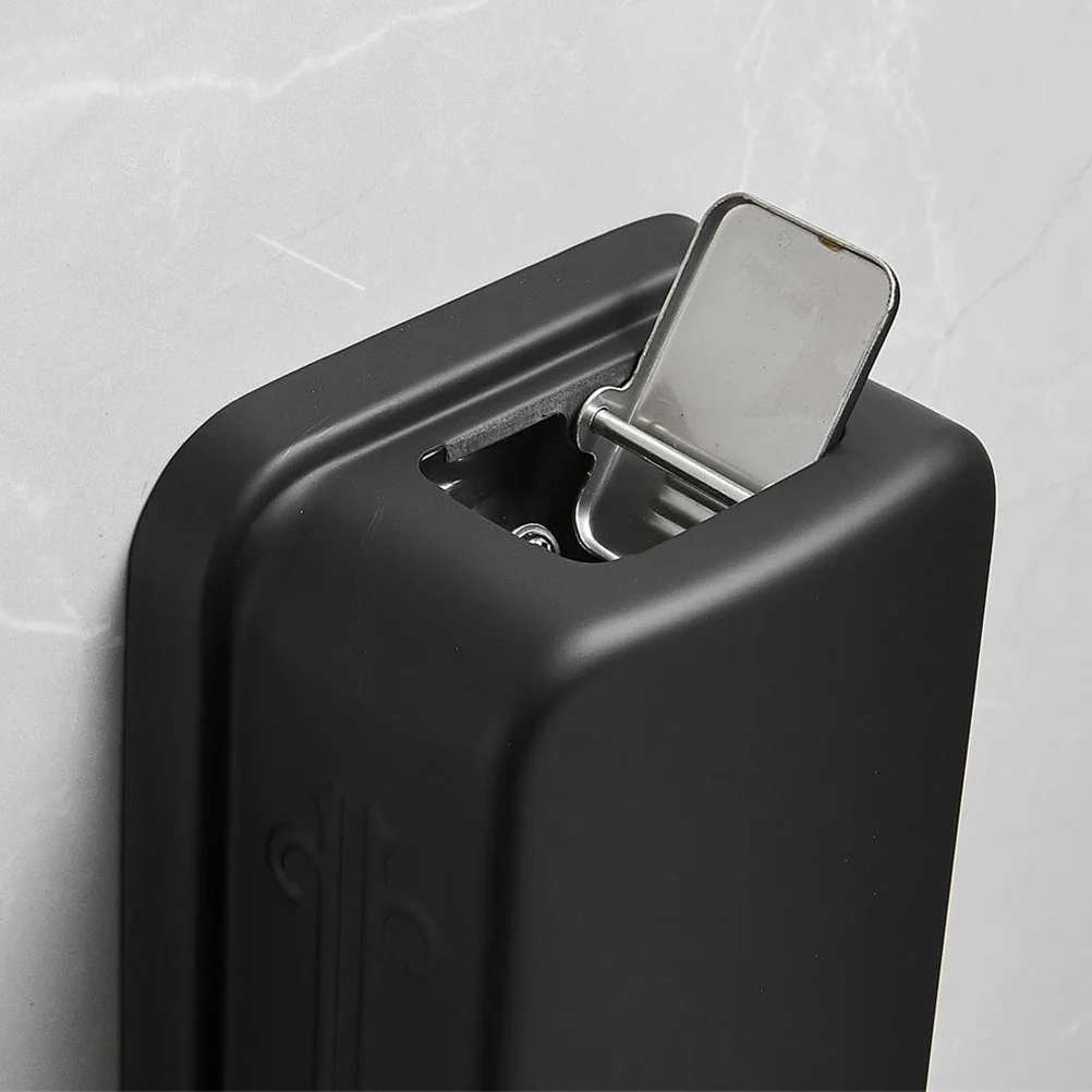 

1Pcs Wall Mount Soap Dispenser 500ml Stainless Steel Refillable Manual Liquid Soap Bottle for Home Bathroom Hotel Shampoo Shower