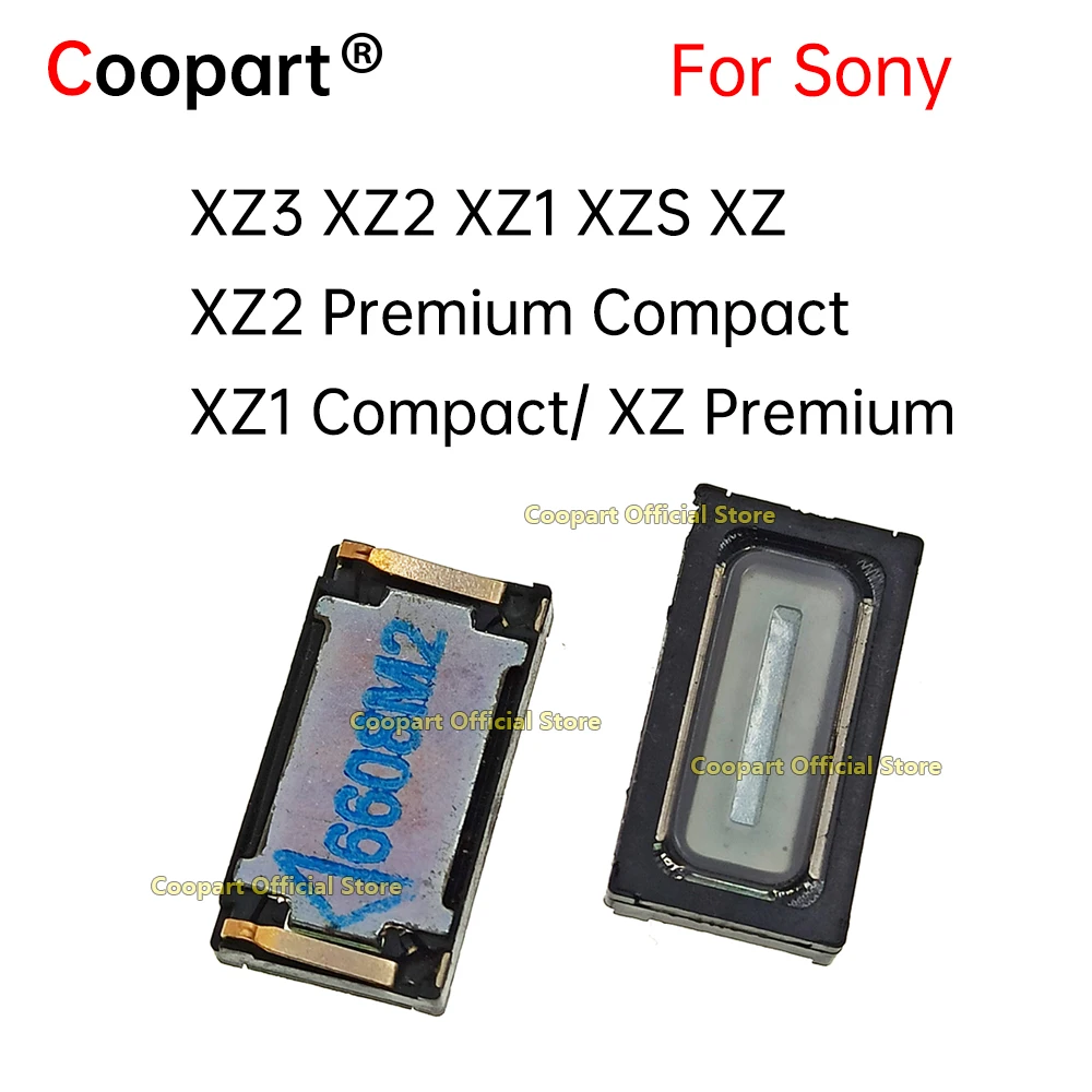 2pcs ear speaker receiver earpiece for Sony Xperia XZ3 XZ2 Premium Compact/ XZ1 XZS Compact/ XZ Premium Z4 Z3+ D5803 D5833 E6553