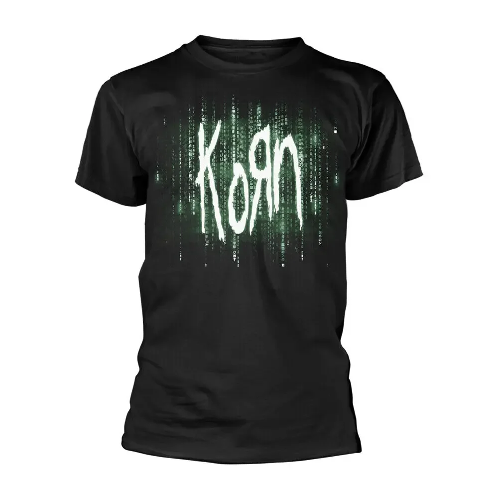 Men'S Korn Matrix T Shirt X Large Black