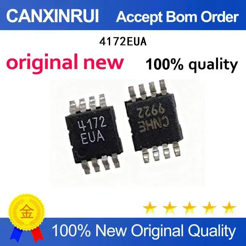 (5-100 piezas) Nuevo y original MAX4172 MAX4172EUA 4172EUA 4172 EUA MSOP-8