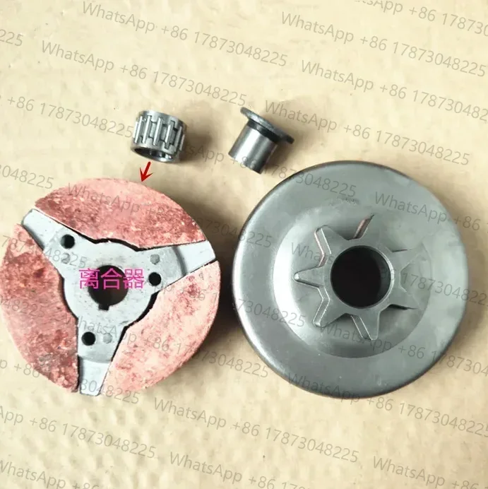 4 pcs Clutch with bearing Spur sprocket for YD-78 YD-81 YD78 YD81 YD85 7800 8500 high power Chainsaw blower clutch drum BH-29