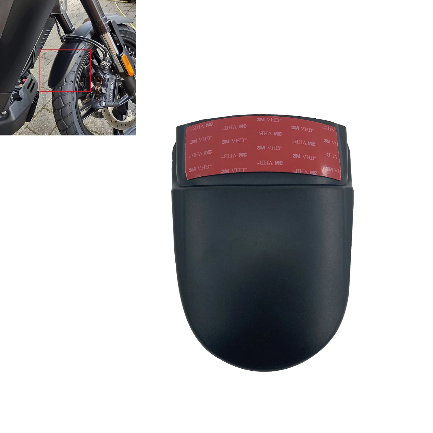Front Mudguard Fender Extender Extension For Harley Pan America 1250 S PA1250 PA1250S 2021 2022