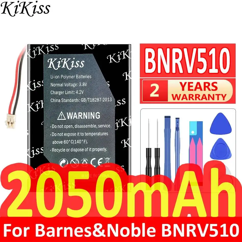 E - Book Reader Battery 2050mAh For Barnes & Noble BNRV510 Nook Glowlight Plus 2015 For Kobo Glo HD H2O Aura N514 edition2