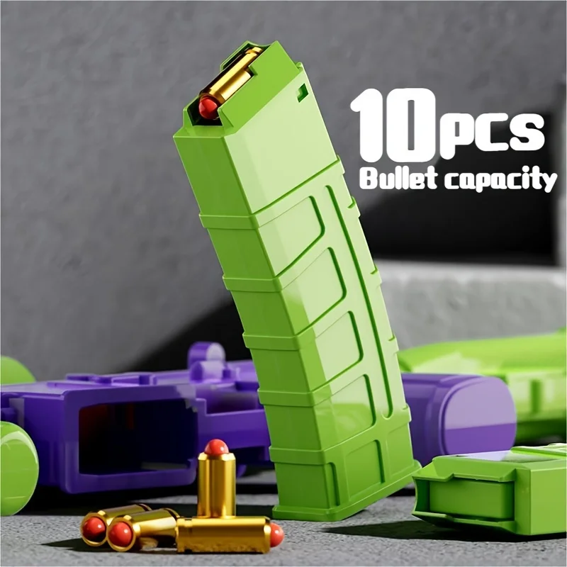 New M4A1 Carrot-colored Soft Bullet Gun Toy Gun Assembly Automatic Mechanical Repeating Toy Gun Christmas Gift Outdoor Shooting