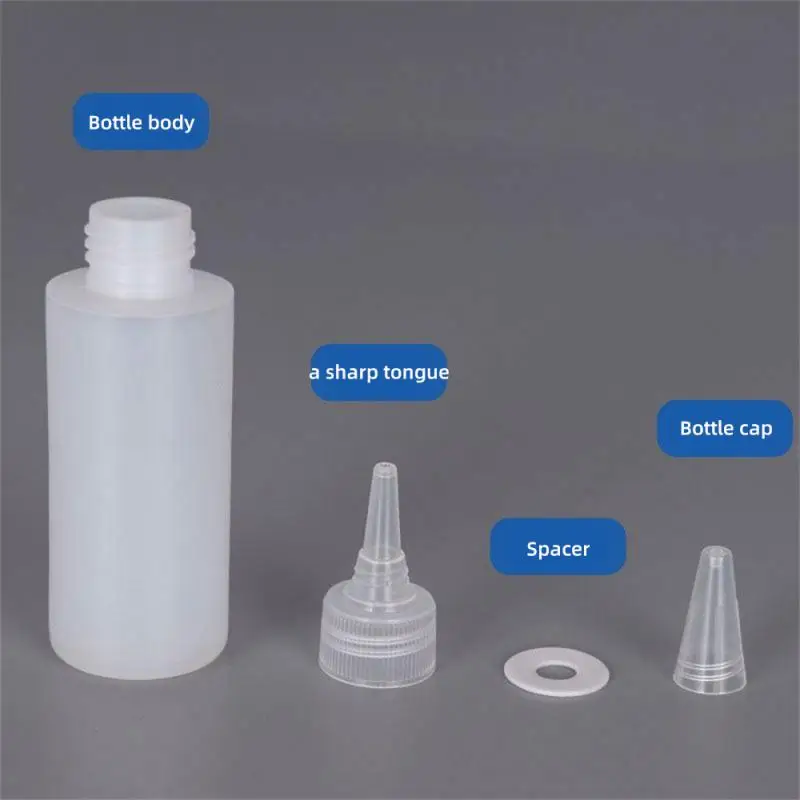 Dispensing Bottle High-quality Precise Reliable Leak-proof Versatile Empty Plastic Bottle For Crafts Liquid Dye Portable Plastic