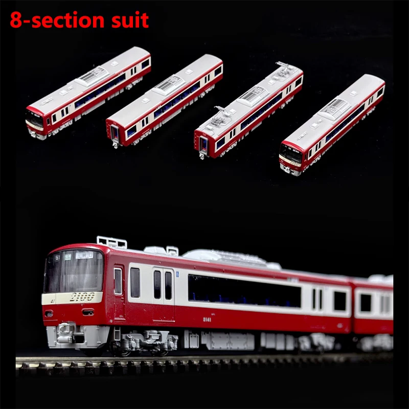 8 Sections KATO Train Model 1/150N Scale Rail Car 10-1815/308 Commuter Tram Motor Update Version Boy Gift Collection Model Toy