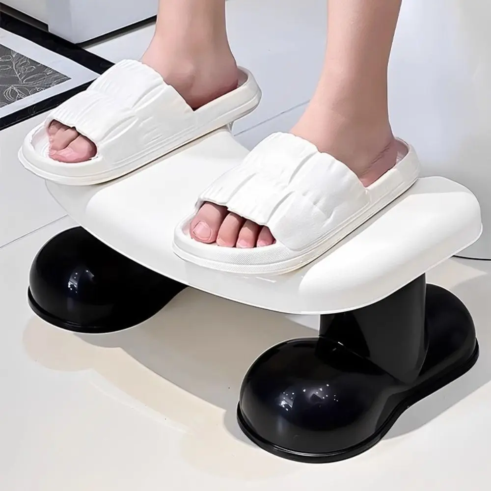 

Durable Sturdy Toilet Stool Portable Plastic Poop Stool Thicken Ergonomic Toilet Gadget Elderly