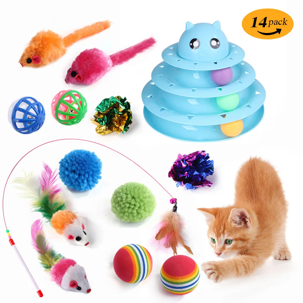 

Pets Cat Toys Mouse Shape Balls Shapes Kitten Love New Pet Toy 21 Set Cat Channel Funny Cat Stick Mouse Supplies Value Bundle