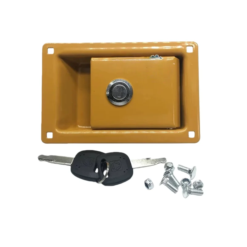 

XCMG excavator XE135 150 200 215 265 270370 470DA side door lock accessories, high quality