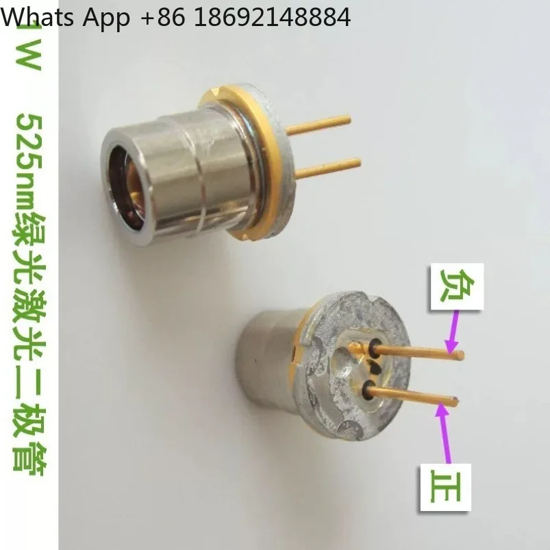 1 piece, original disassembly NUGM03T 520nm 525nm 1W 1000mW green light diode