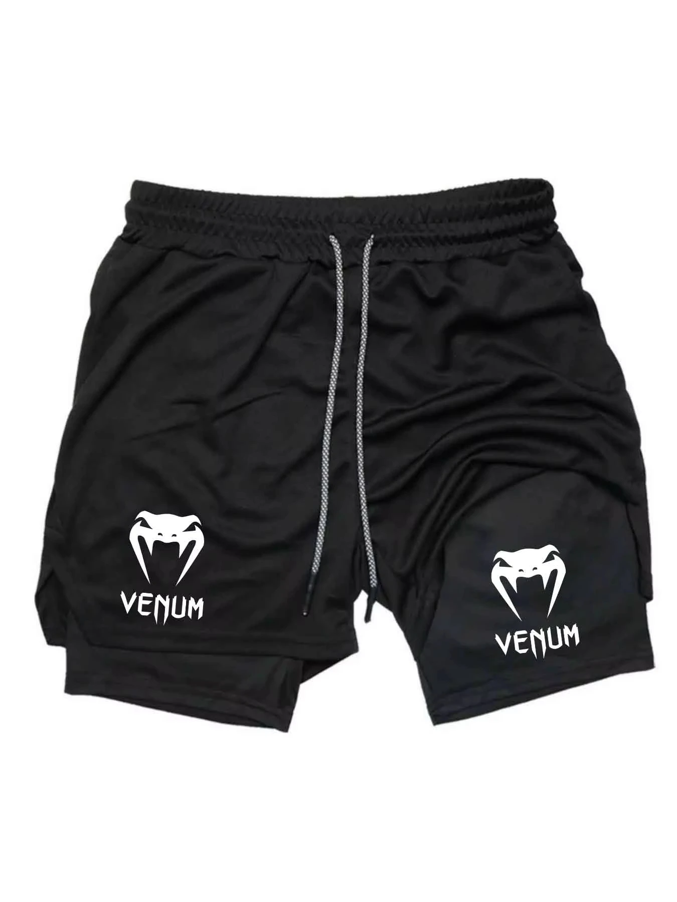 2026 Sommer-Sportshorts 2-in-1 Gym-Laufshorts für langsames Laufen, Freizeit-Sportbekleidung, Fitness-Doppellagen-Shorts