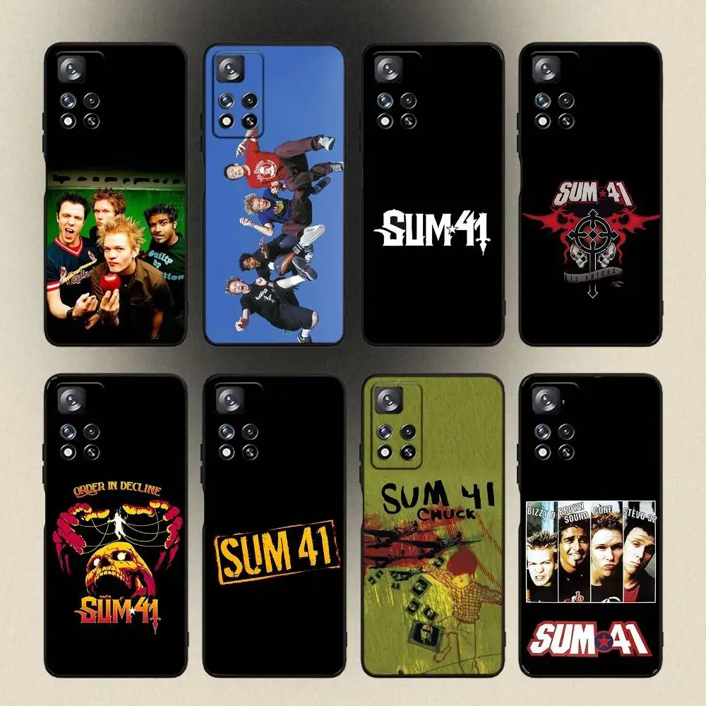

Sum 41 Order In Decline Phone Case For Samsung Galaxy A 91,80,73,72,53,52,51,22,5G,Plus,J,Note Soft Black Cover