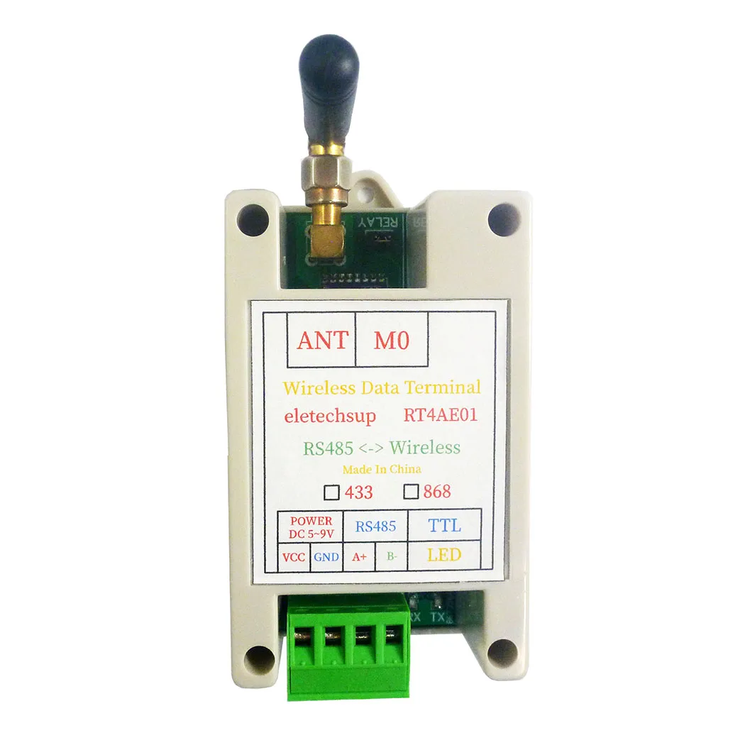 

VHF/UHF Radio Modem RS485 RS232 USB Wireless Transceiver 20DBM 433M 868M Transmitter and Receiver