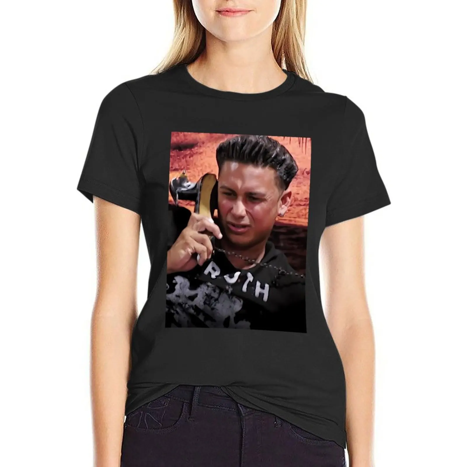 

pauly d duck phone Magnet \t T-Shirt shirts graphic tees hippie clothes sports fans new edition t shirts for Women