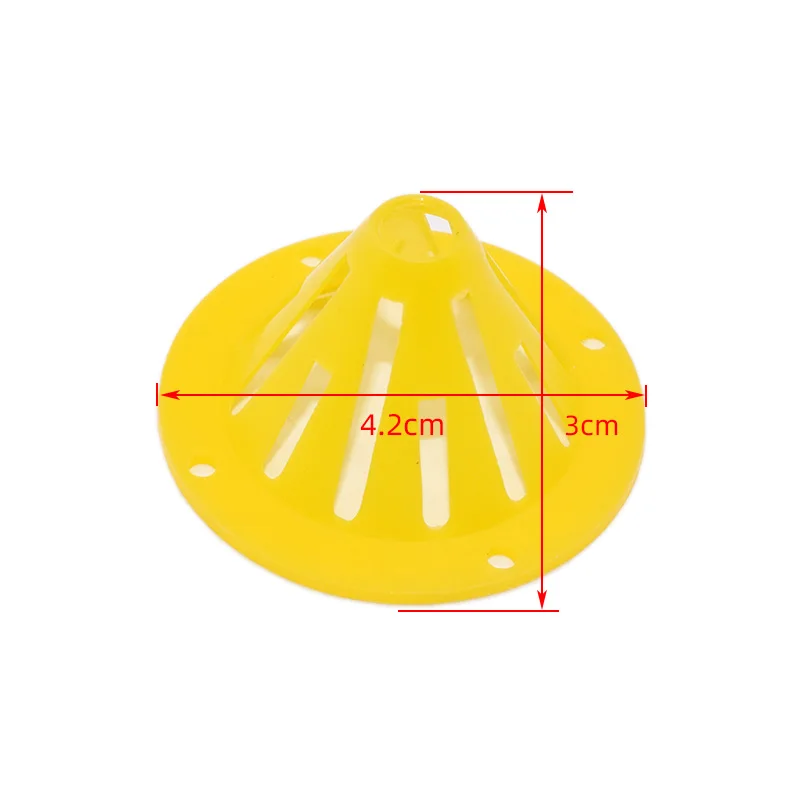 Cono de plástico de apicultura, Dron de Escape de colmena o avispa, herramienta de captura de abejas