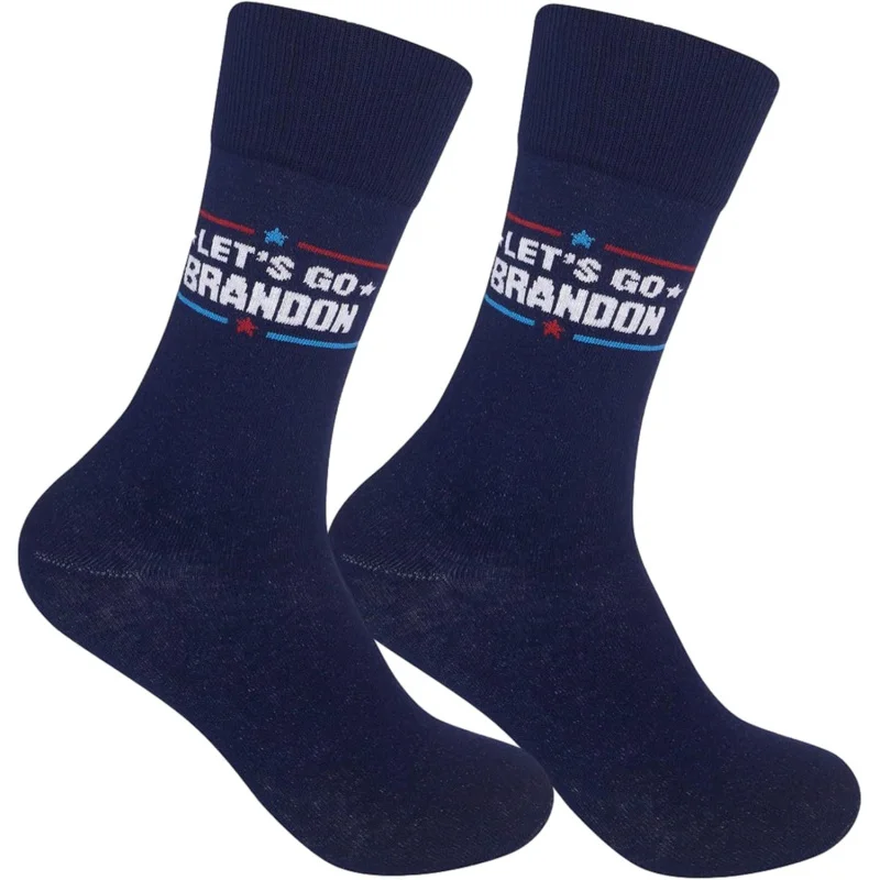 

2024 Trump's Best Political Gift: Presidential Costume Makes America Great Again - Men's and Women's Mid Socks