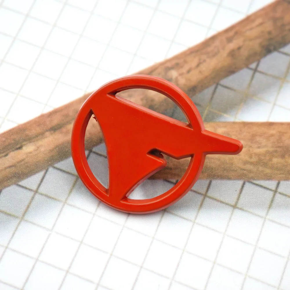 Terroriser Logo Emaille-Anstecknadel Brian Hanby Orange F Abzeichen Gamer Video Creator Anstecknadeln Fans Sammlung Schmuck Geschenk – Detail 9